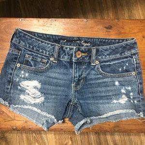 America eagle cut off shorts
